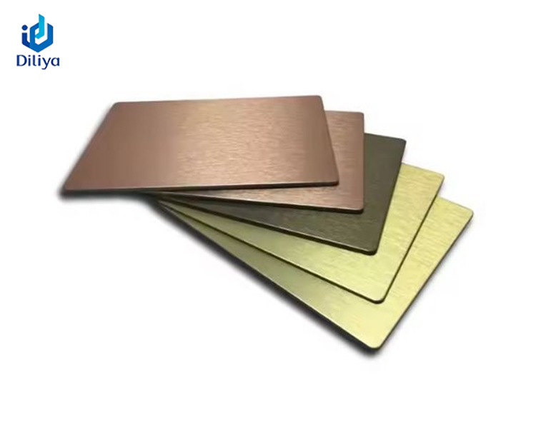 Brushed & Matte Aluminum Veneer