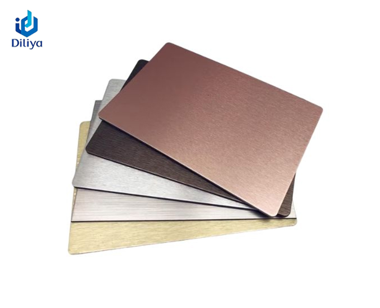 Brushed & Matte Aluminum Veneer