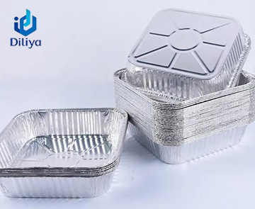 Disposable Square Foil Containers