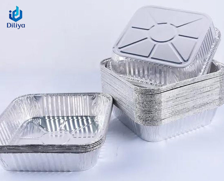 Disposable Square Foil Containers
