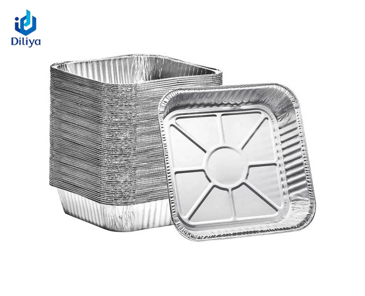 Disposable Square Foil Containers