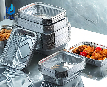 Heavy-Duty Thickened Foil Containers