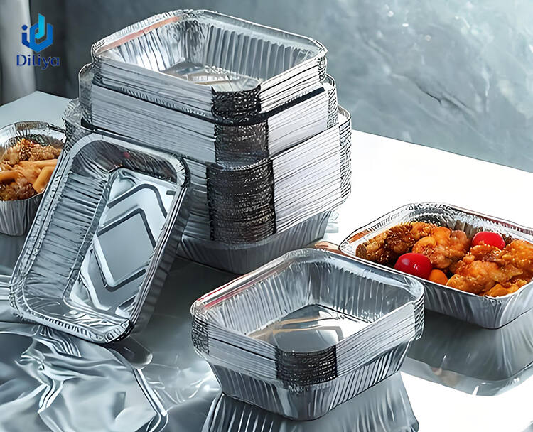 Heavy-Duty Thickened Foil Containers