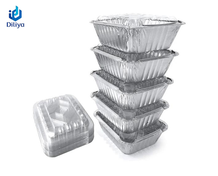 Sealable Ready Meal Foil Boxes